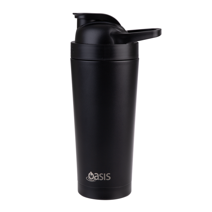 Oasis Insulated Protein Shaker 700Ml Black