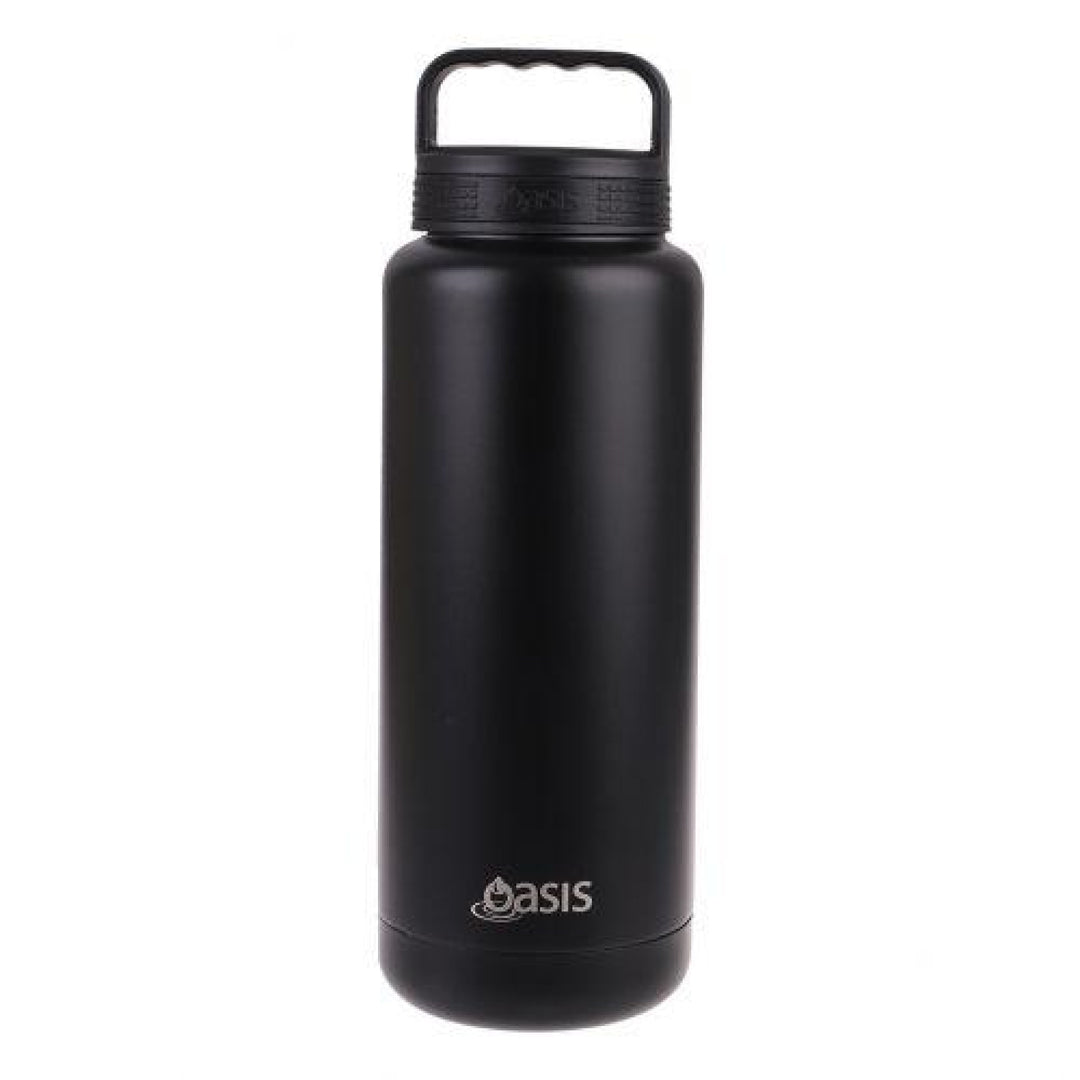 Oasis Insulated Titan Bottle 1.2L Black