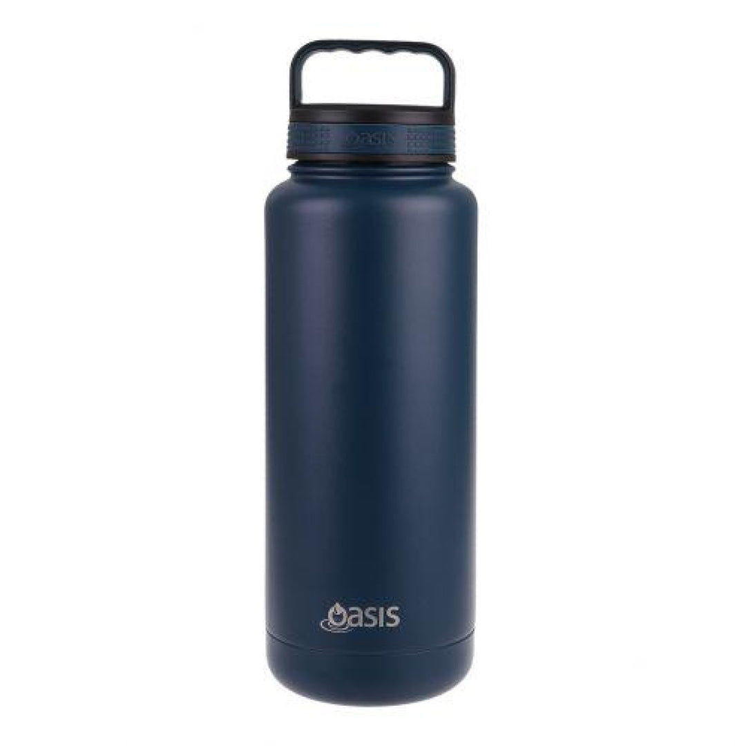 Oasis Insulated Titan Bottle 1.2L Navy