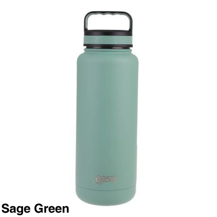 Oasis Insulated Titan Bottle 1.2L Sage Green