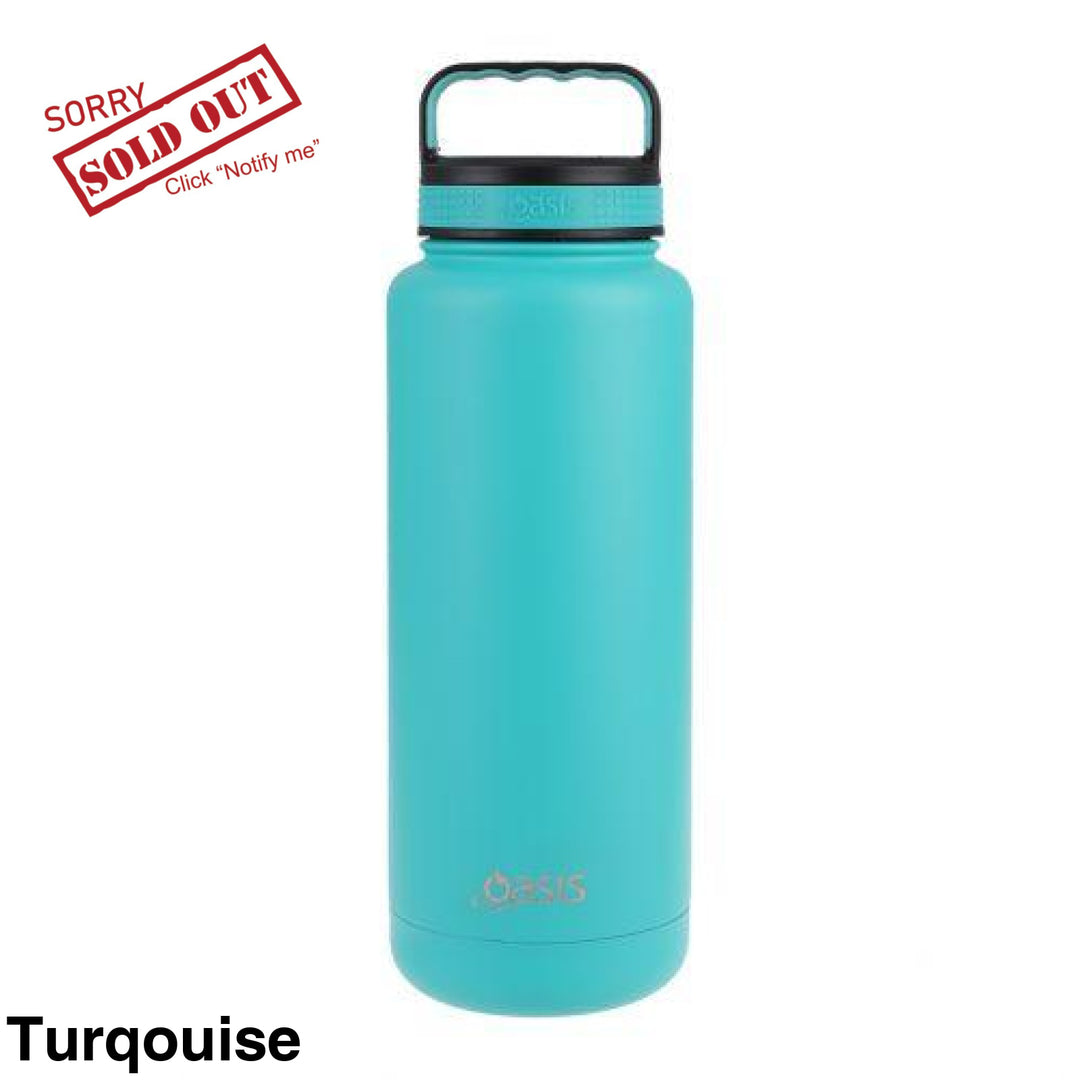 Oasis Insulated Titan Bottle 1.2L Turqouise