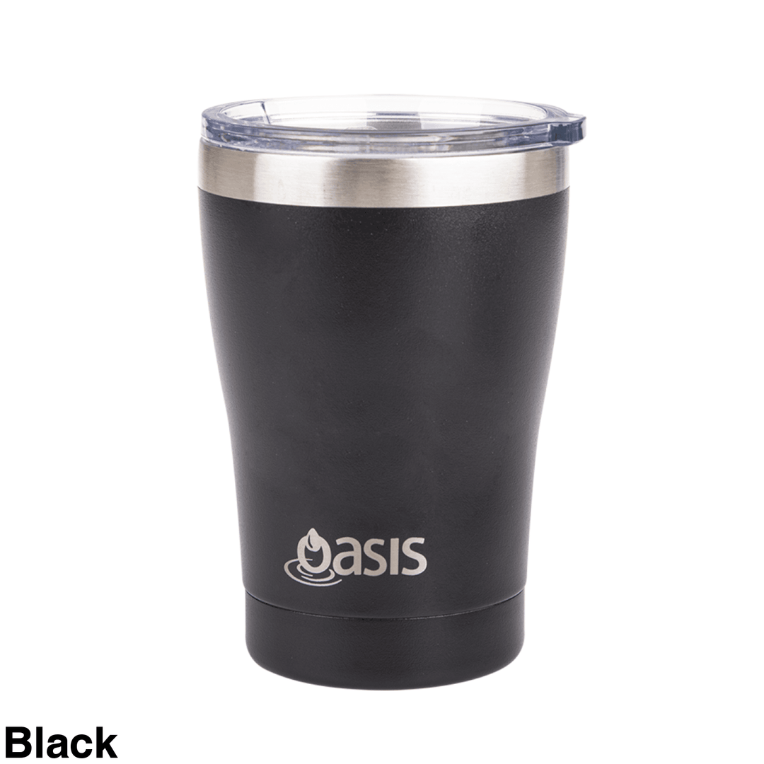 Oasis Insulated Travel Cup 350Ml Black