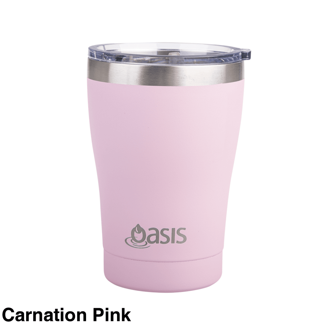 Oasis Insulated Travel Cup 350Ml Carnation Pink