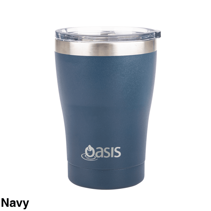 Oasis Insulated Travel Cup 350Ml Navy