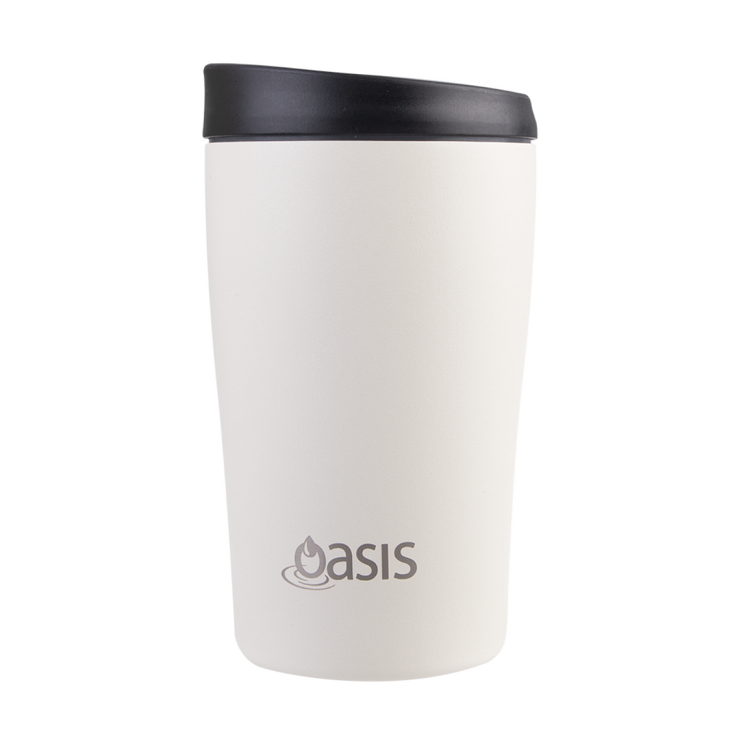 Oasis Insulated Travel Cup 380Ml Alabaster