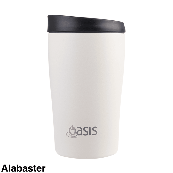 Oasis Insulated Travel Cup 380Ml Alabaster