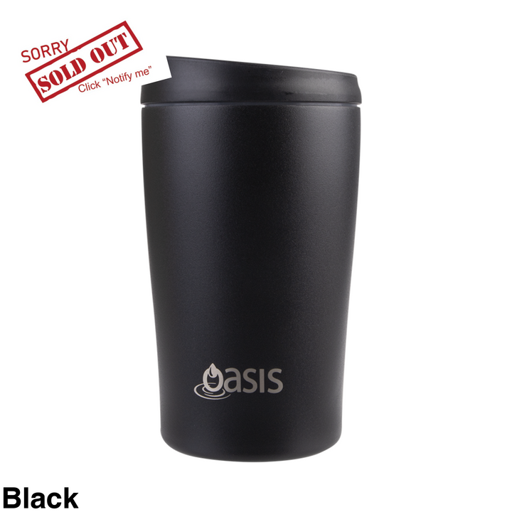 Oasis Insulated Travel Cup 380Ml Black
