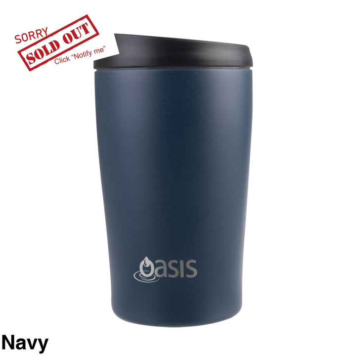 Oasis Insulated Travel Cup 380Ml Navy