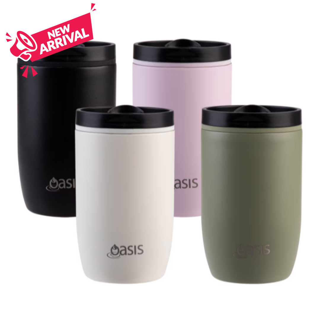 Oasis Insulated Travel Cup with Leakproof Slide Lid 300ml