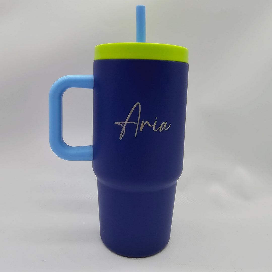 Oasis Jnr Commuter Insulated Travel Tumbler 700Ml Peacock Blue