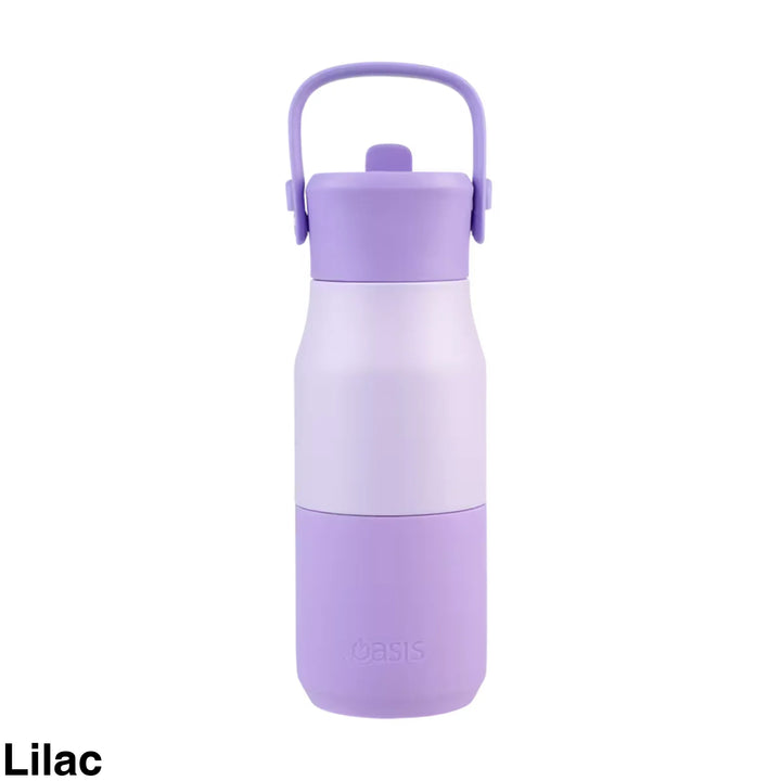 Oasis Jnr Drink Bottle with sipper 400ml Lilac
