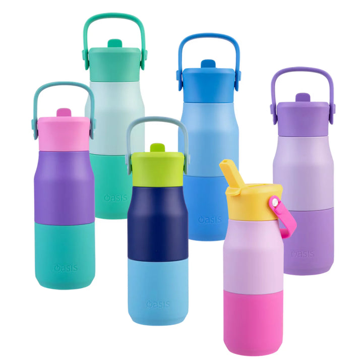 Oasis Jnr Drink Bottle with sipper 400ml