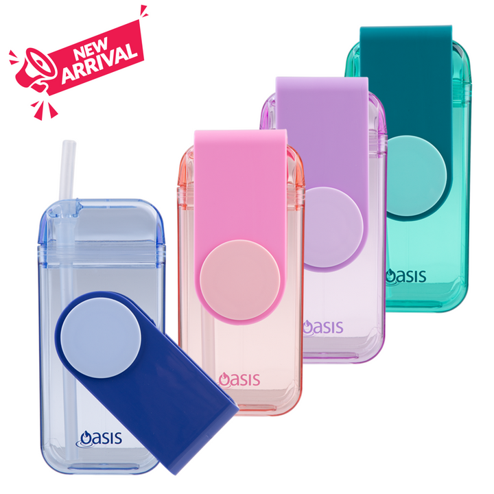 Oasis Kid’s Tritan Juice Box with straw 300 ml