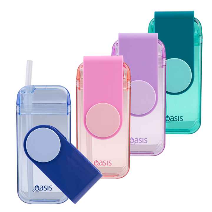 Oasis Kid’s Tritan Juice Box with straw 300 ml