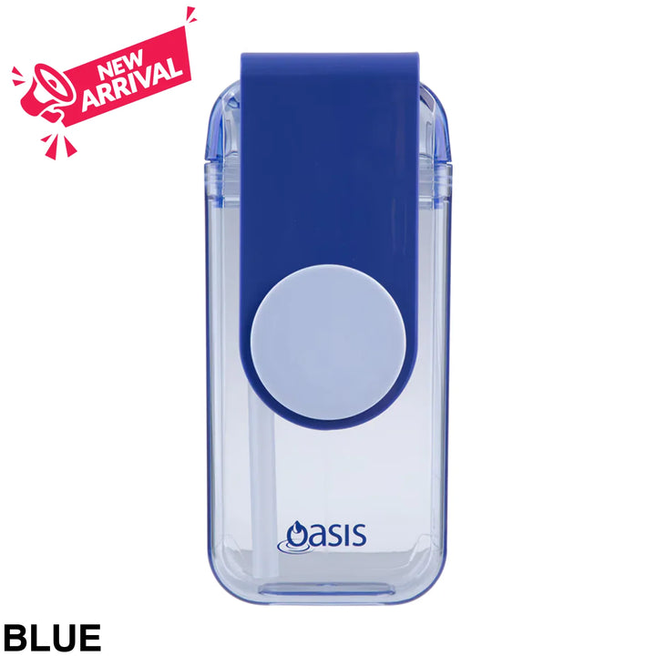 Oasis Kid’s Tritan Juice Box with straw 300 ml Blue