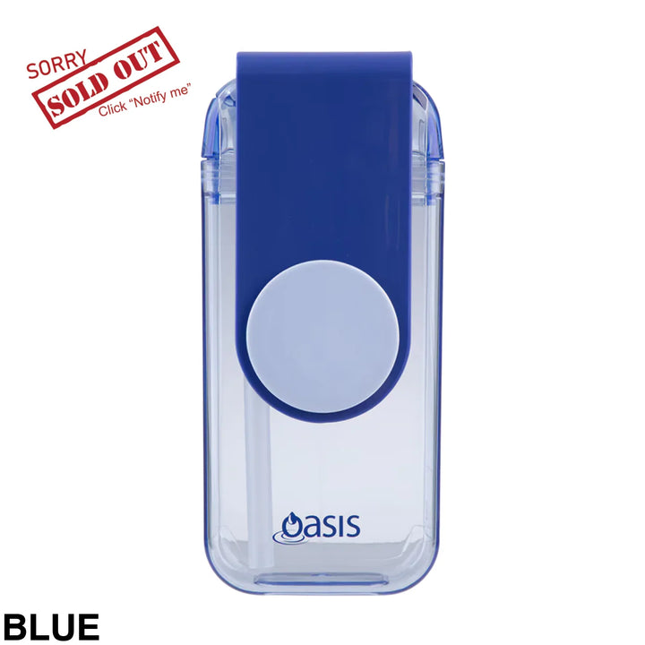 Oasis Kid’s Tritan Juice Box with straw 300 ml Blue