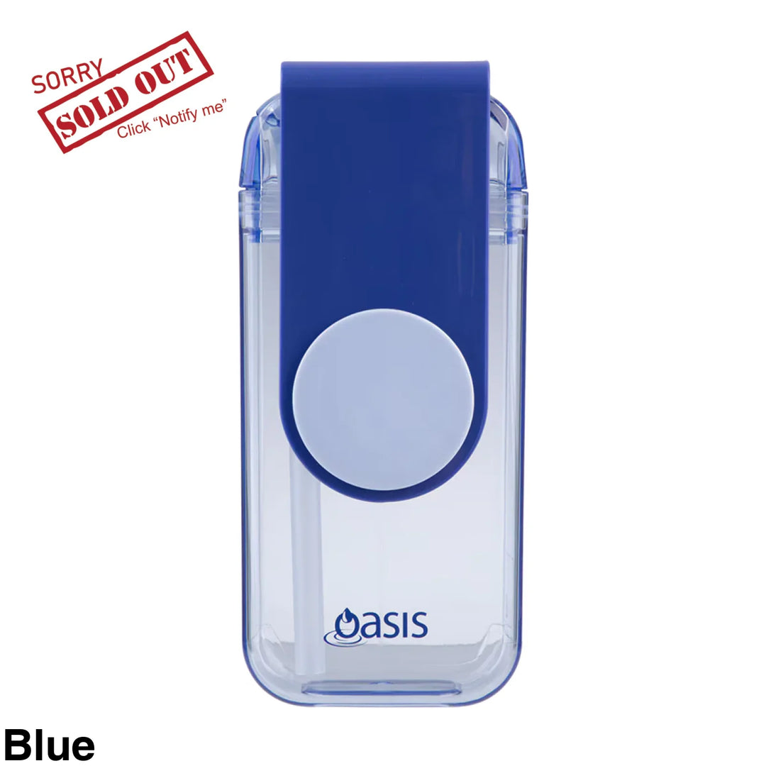 Oasis Kid’s Tritan Juice Box with straw 300 ml Blue