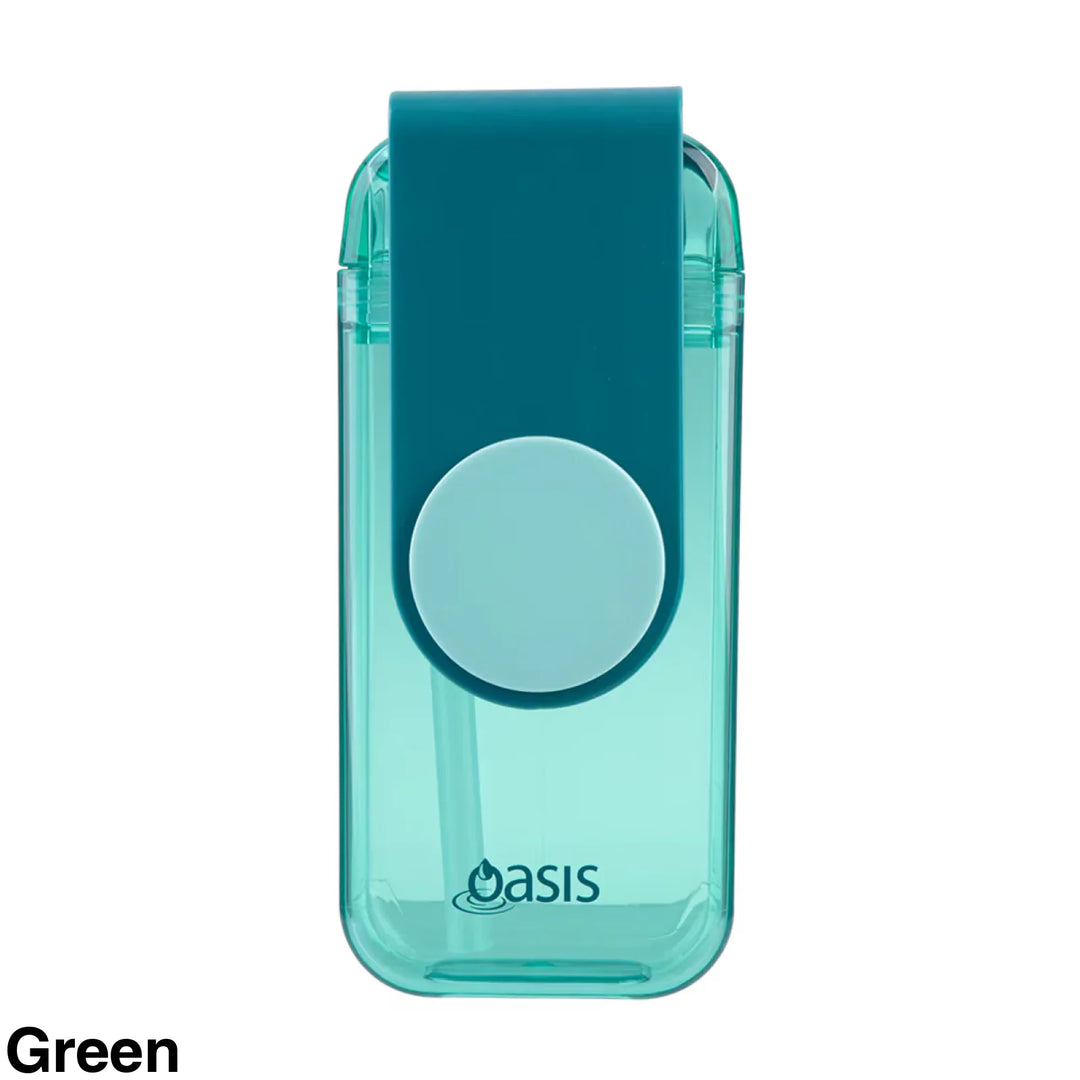 Oasis Kid’s Tritan Juice Box with straw 300 ml Green