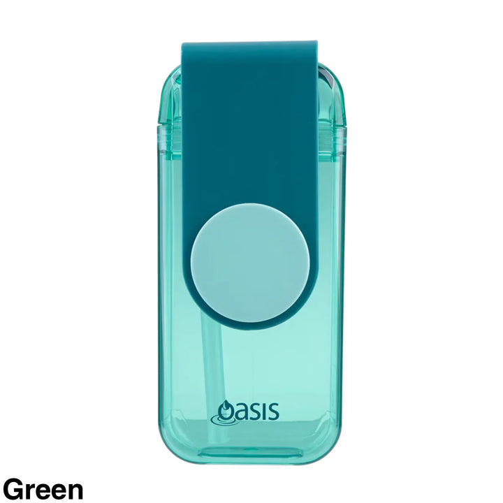 Oasis Kid’s Tritan Juice Box with straw 300 ml Green