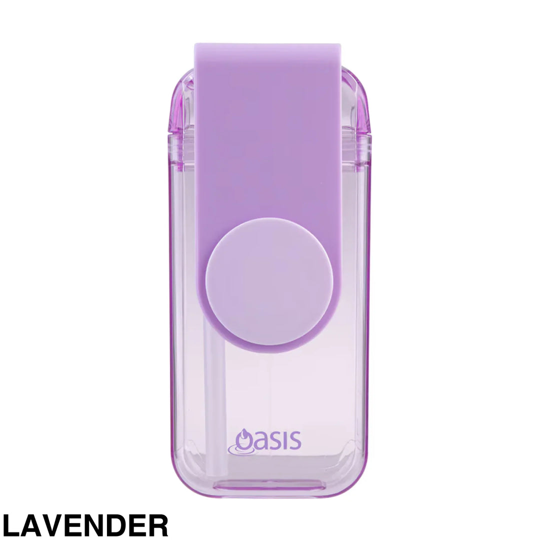 Oasis Kid’s Tritan Juice Box with straw 300 ml Lavender