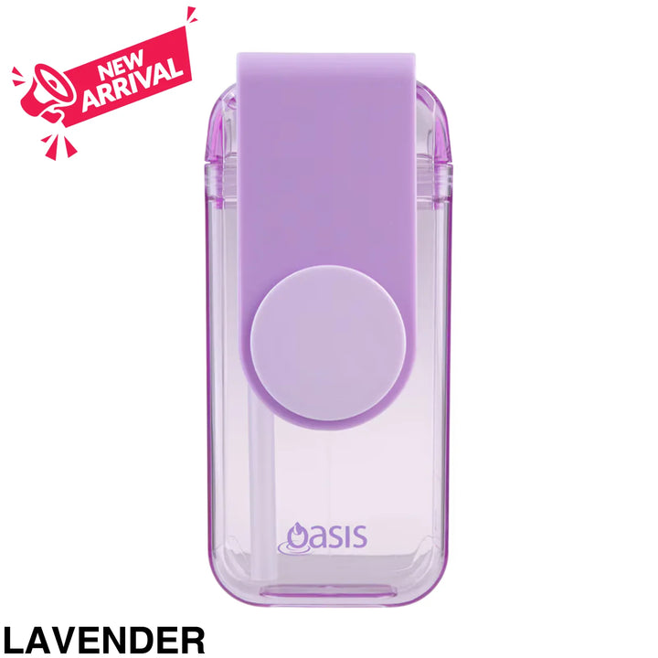 Oasis Kid’s Tritan Juice Box with straw 300 ml Lavender