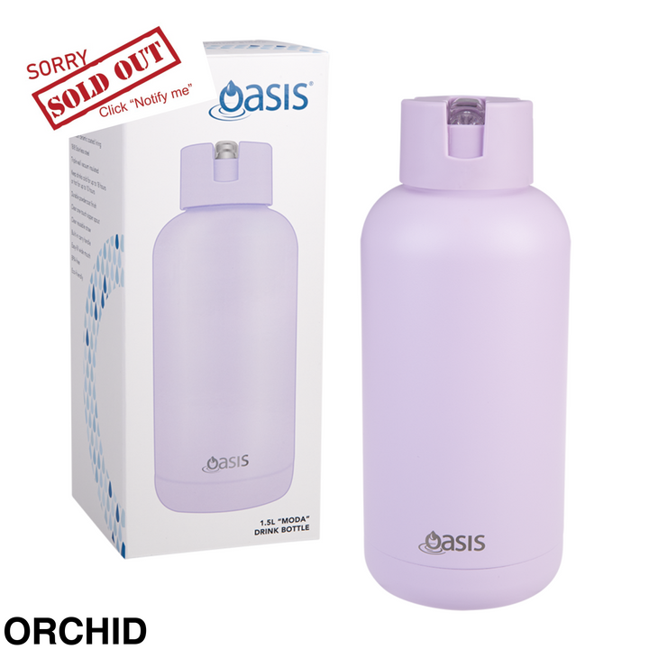 Oasis Moda Triple Insulated 1.5L Bottle Orchid