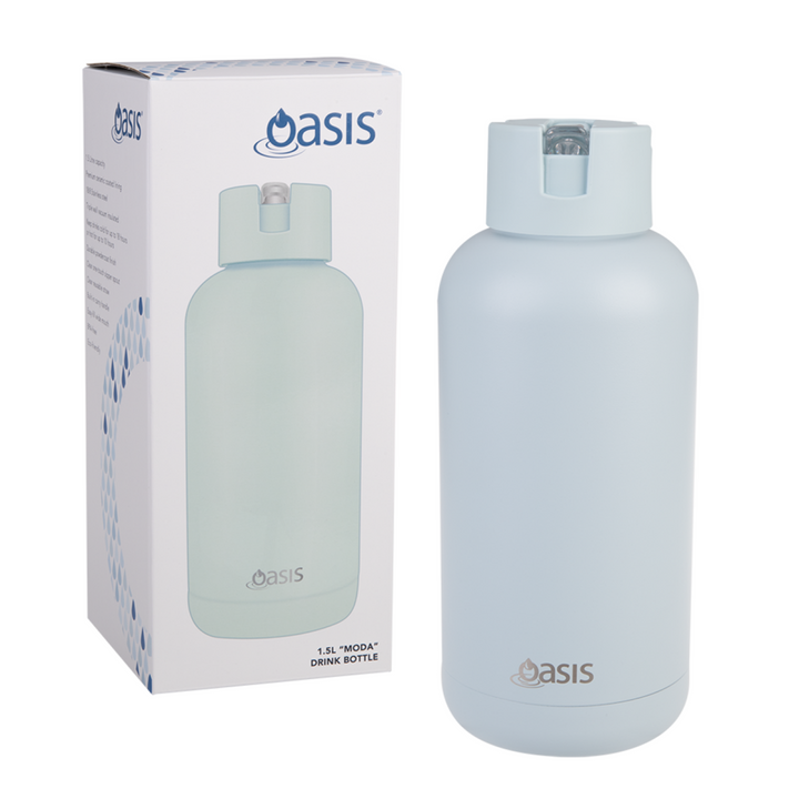 Oasis Moda Triple Insulated 1.5L Bottle Sea Mist