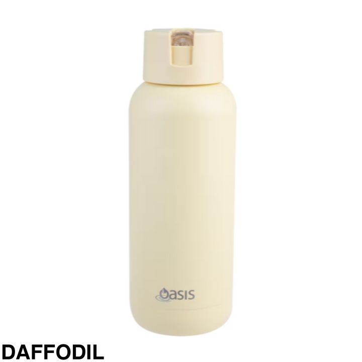 Oasis Moda Triple Insulated 1L Bottle Daffodil