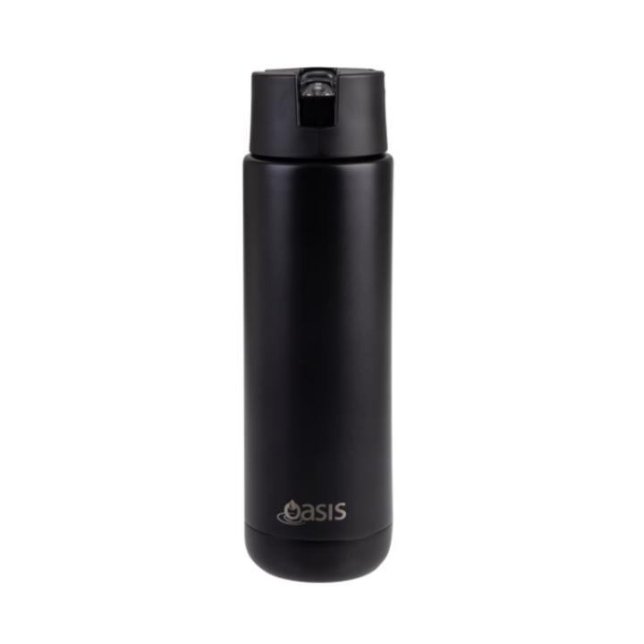 Oasis Moda Triple Insulated 700Ml Bottle Black