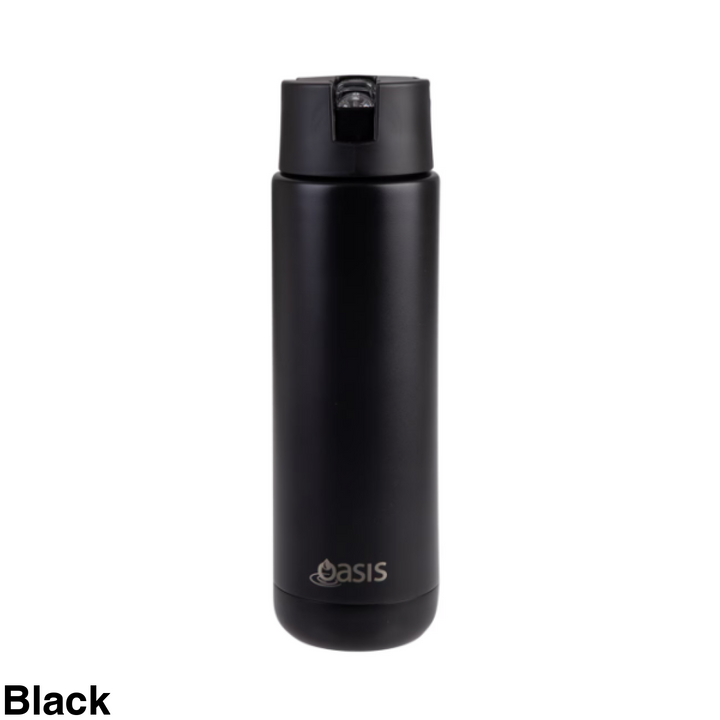 Oasis Moda Triple Insulated 700Ml Bottle Black