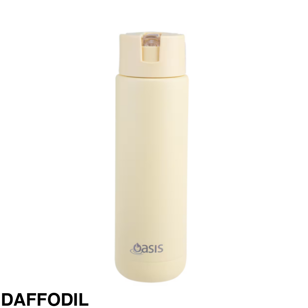 Oasis Moda Triple Insulated 700Ml Bottle Daffodil