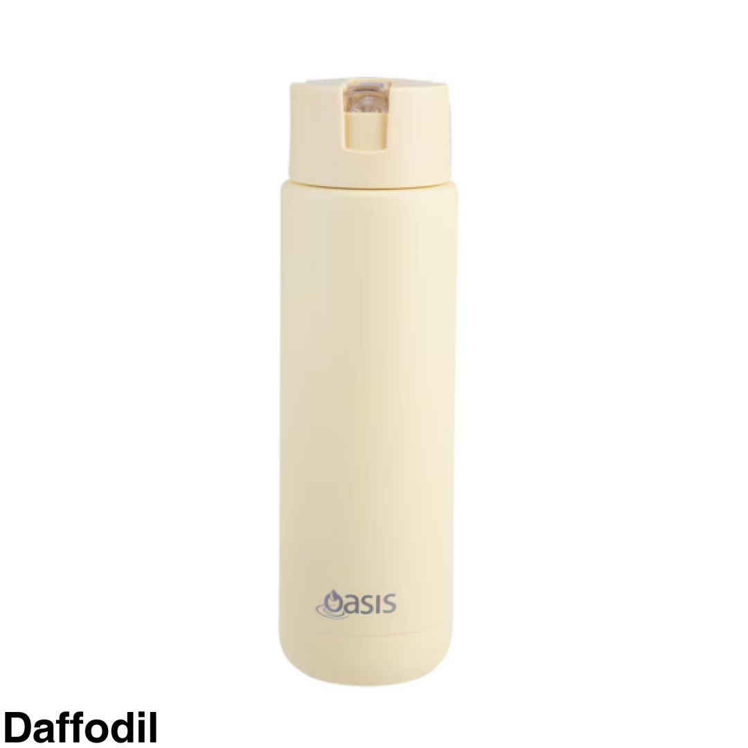 Oasis Moda Triple Insulated 700Ml Bottle Daffodil