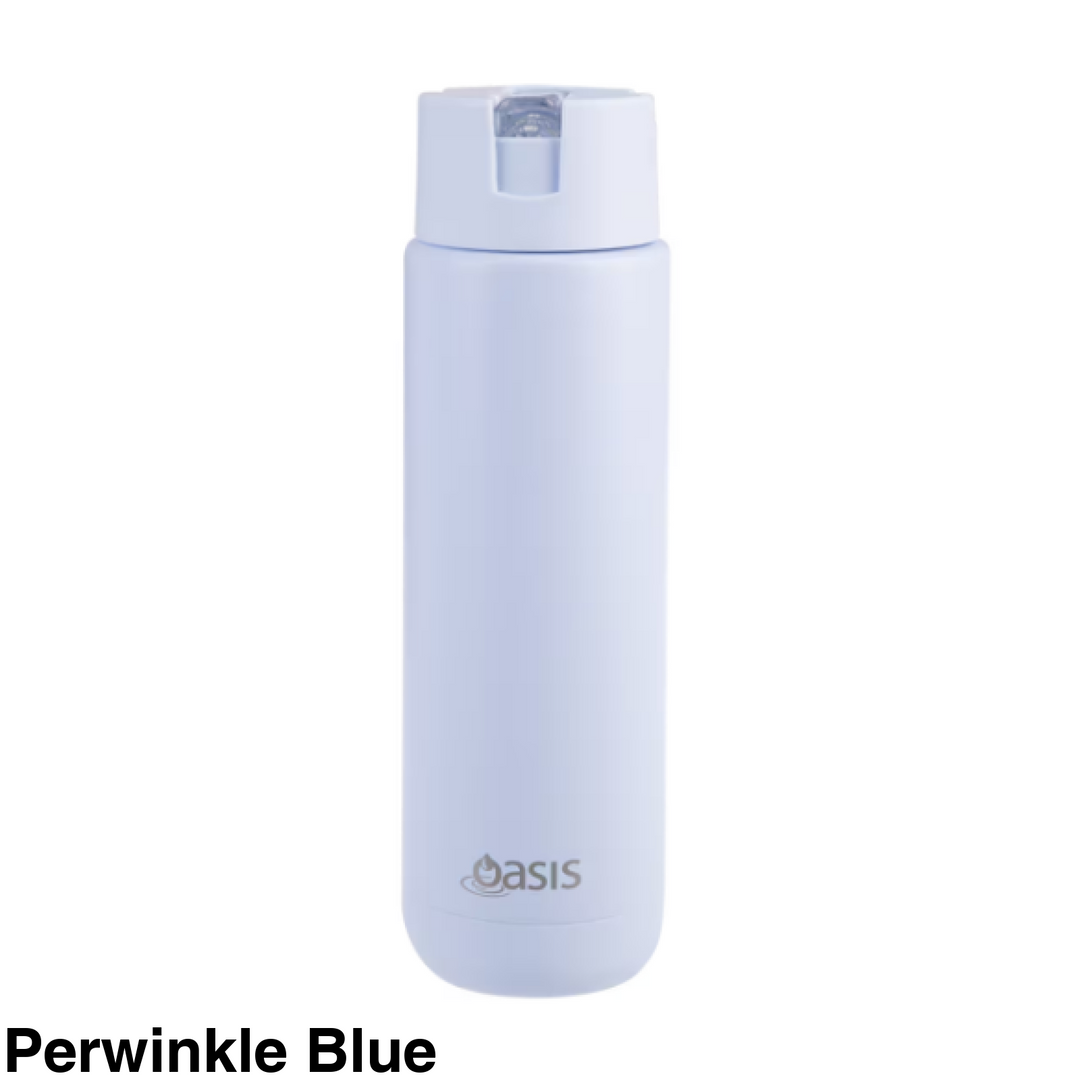 Oasis Moda Triple Insulated 700Ml Bottle Perwinkle Blue