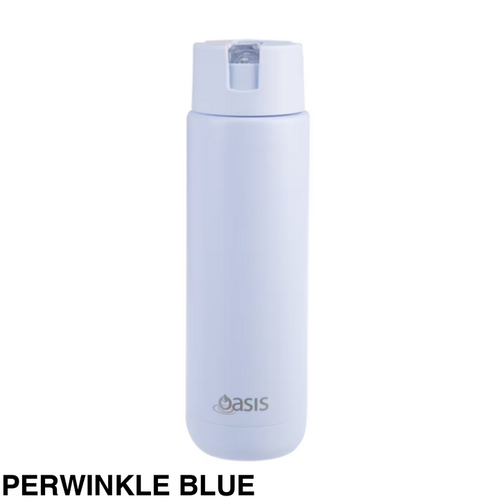 Oasis Moda Triple Insulated 700Ml Bottle Perwinkle Blue