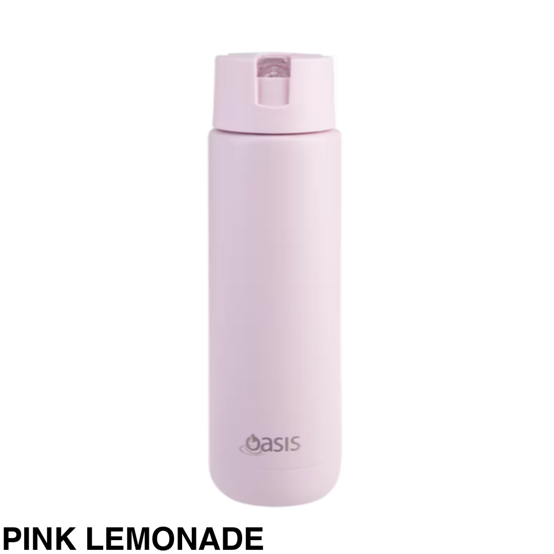 Oasis Moda Triple Insulated 700Ml Bottle Pink Lemonade