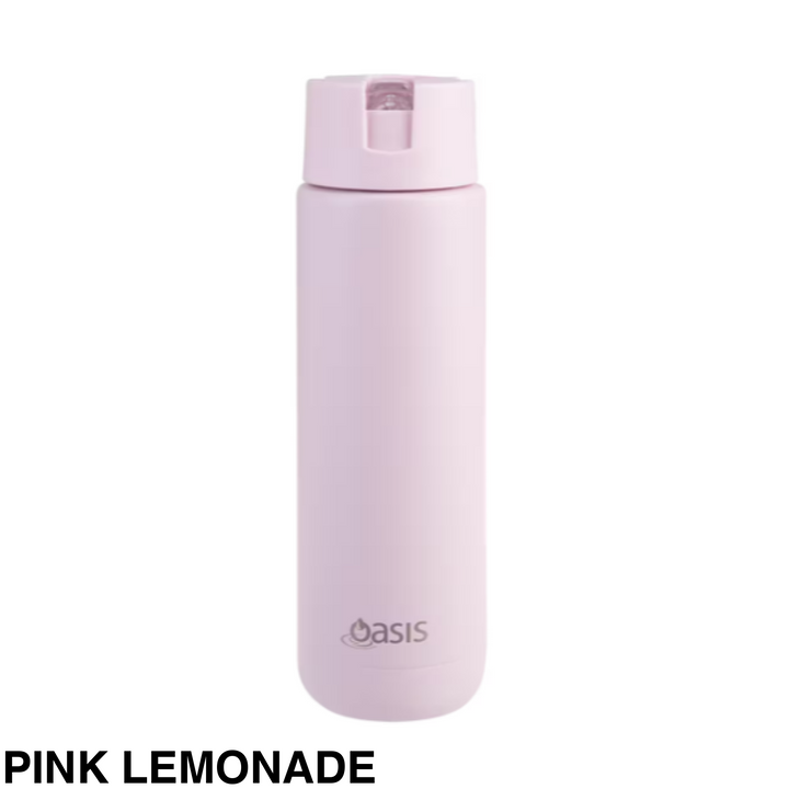 Oasis Moda Triple Insulated 700Ml Bottle Pink Lemonade