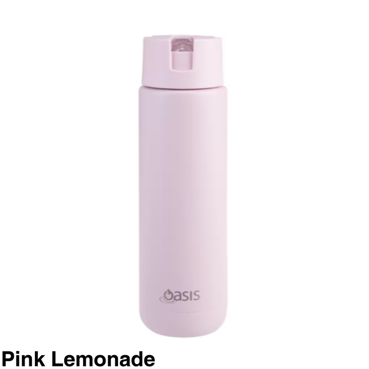 Oasis Moda Triple Insulated 700Ml Bottle Pink Lemonade