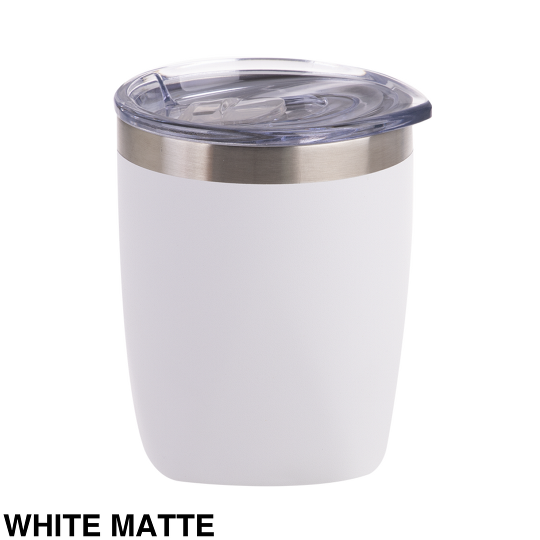 Oasis Old Fashioned Tumbler 300ml White Matte