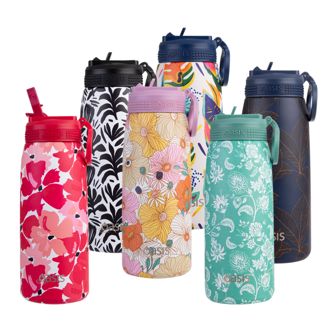 Oasis Patterned Sipper Bottle 780Ml