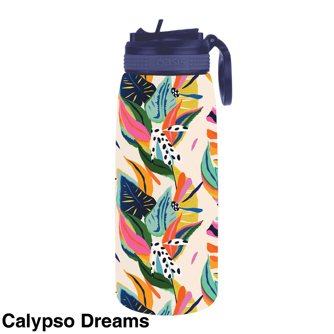 Oasis Patterned Sipper Bottle 780Ml Calypso Dreams