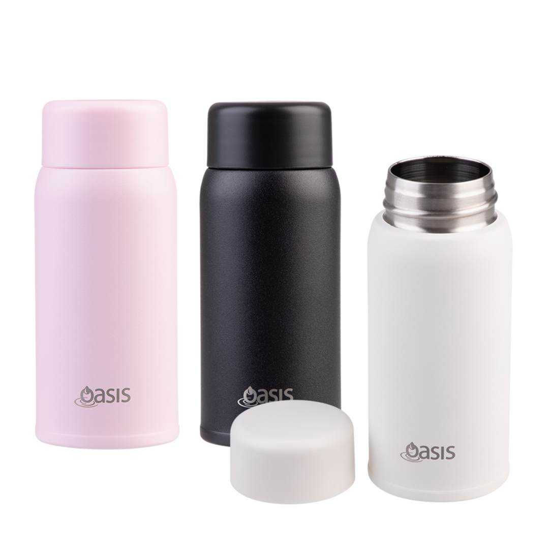 Oasis S/Steel Double Wall Mini-Mini Bottle 150ml