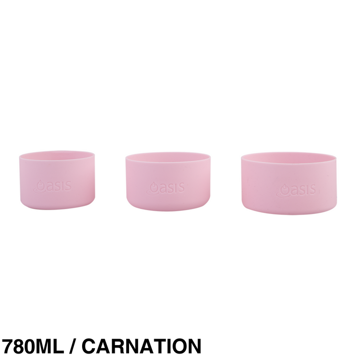 Oasis Silicone Bumper for 550ml 780ml & 1.1L Sports Bottle 780ml / Carnation