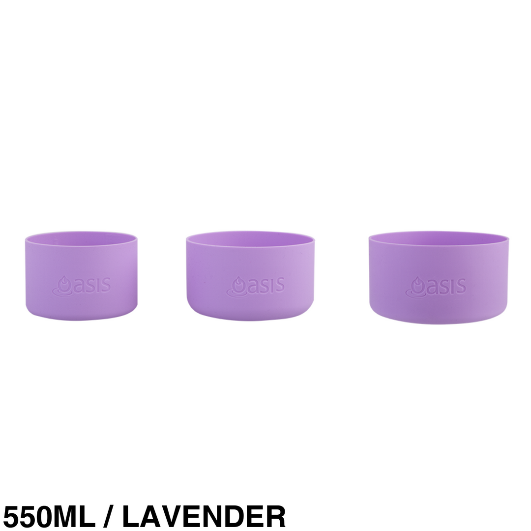 Oasis Silicone Bumper For 550Ml 780Ml & 1.1L Sports Bottle / Lavender