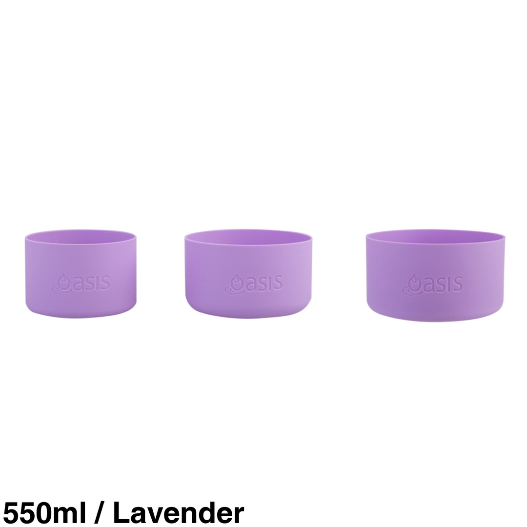 Oasis Silicone Bumper For 550Ml 780Ml & 1.1L Sports Bottle / Lavender