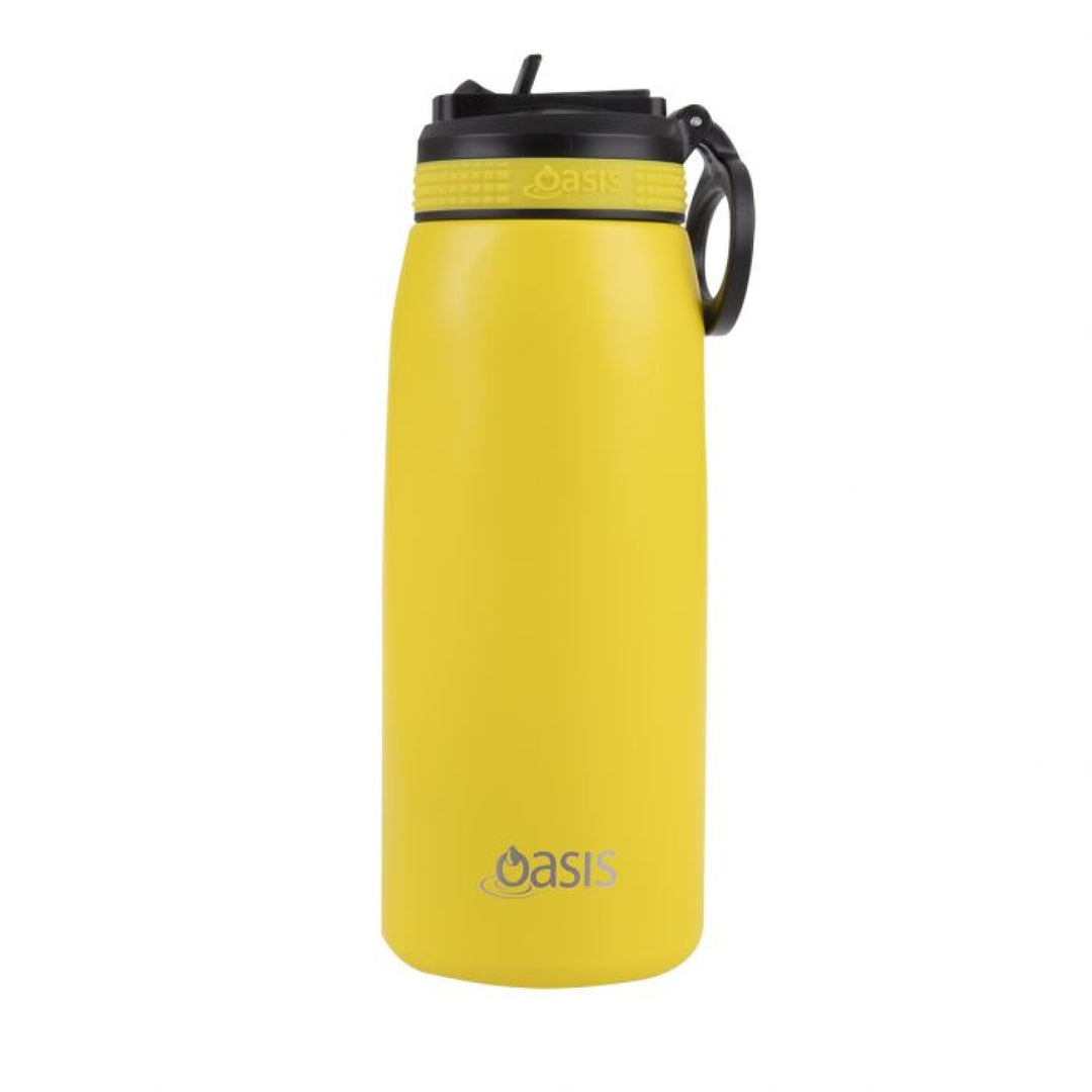 Oasis Sipper Bottle 780Ml Neon Yellow