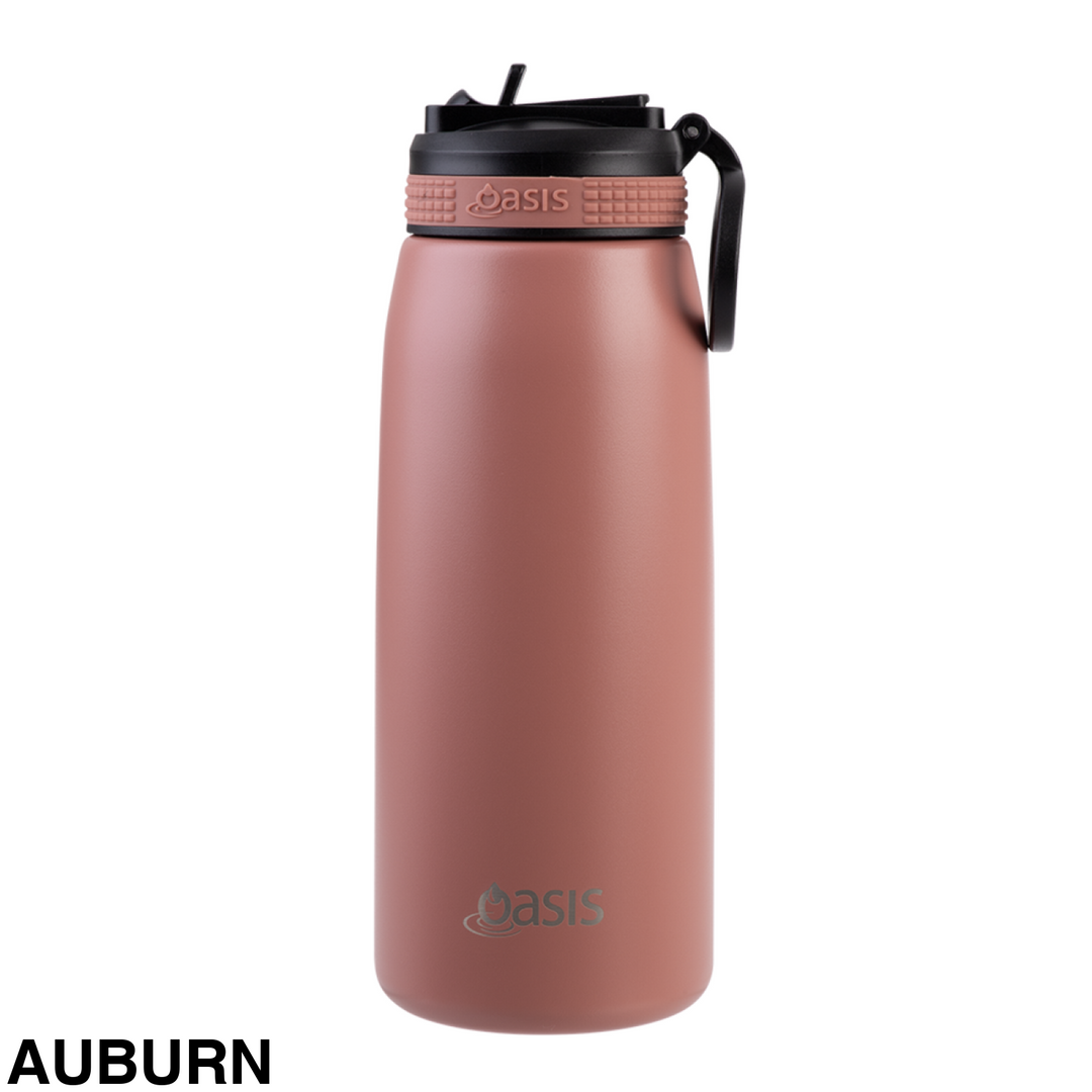 Oasis Sipper Bottle 780ml Auburn