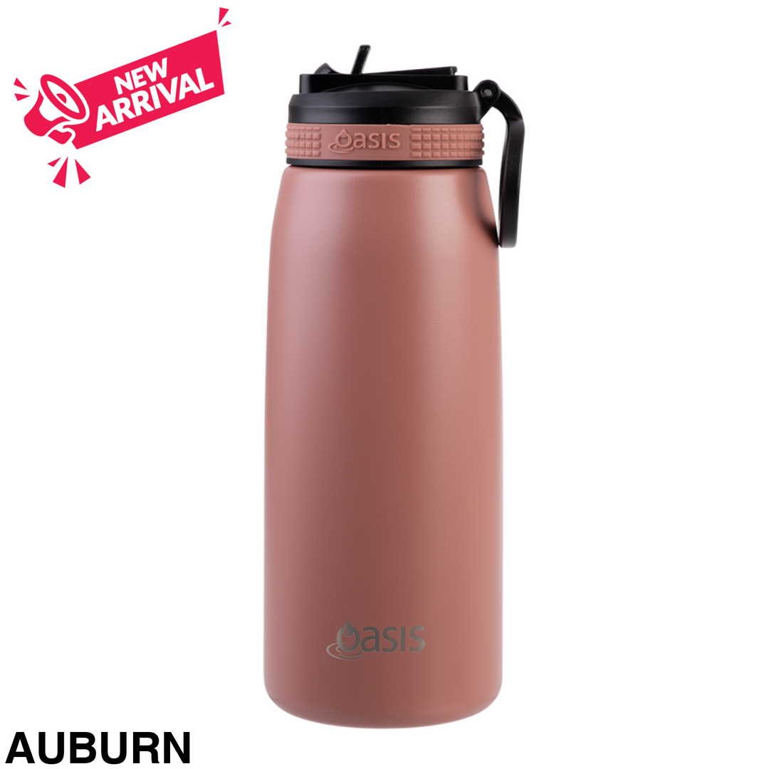Oasis Sipper Bottle 780ml Auburn