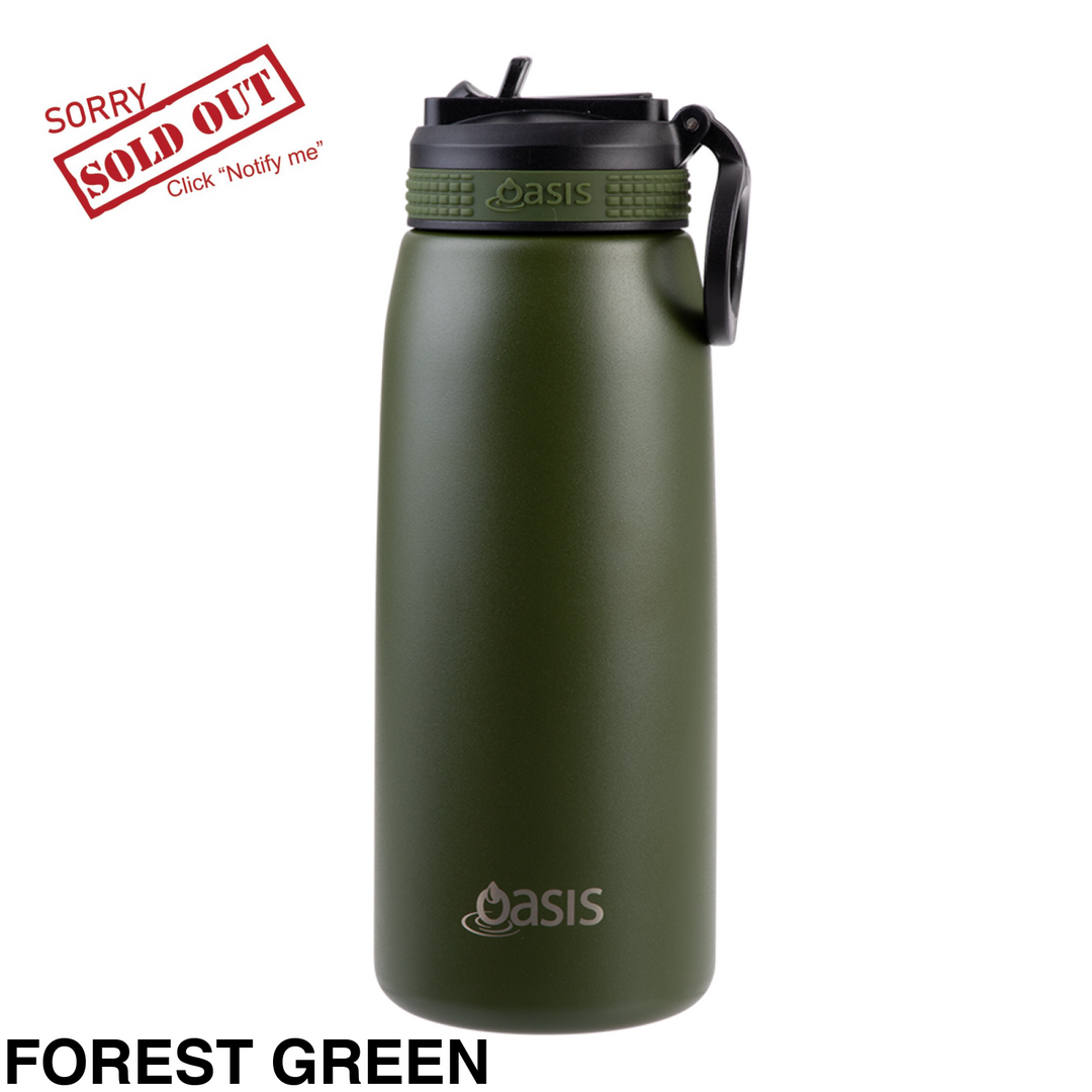 Oasis Sipper Bottle 780ml Forest Green