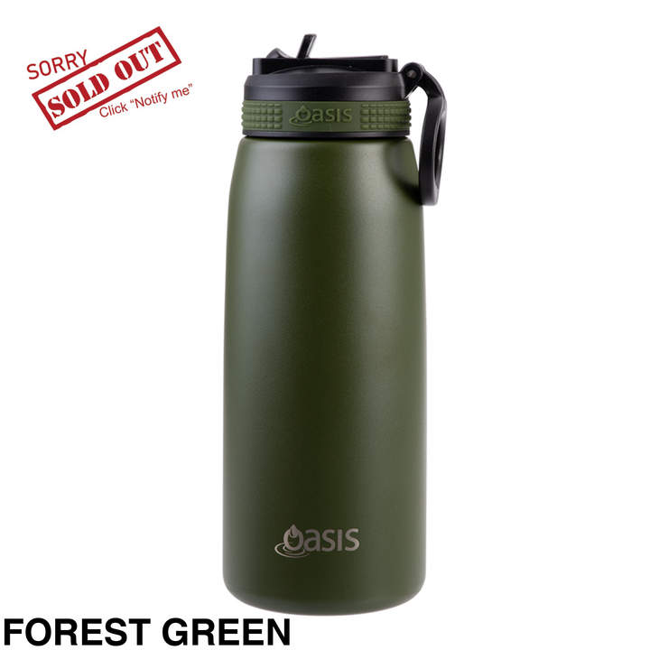 Oasis Sipper Bottle 780ml Forest Green
