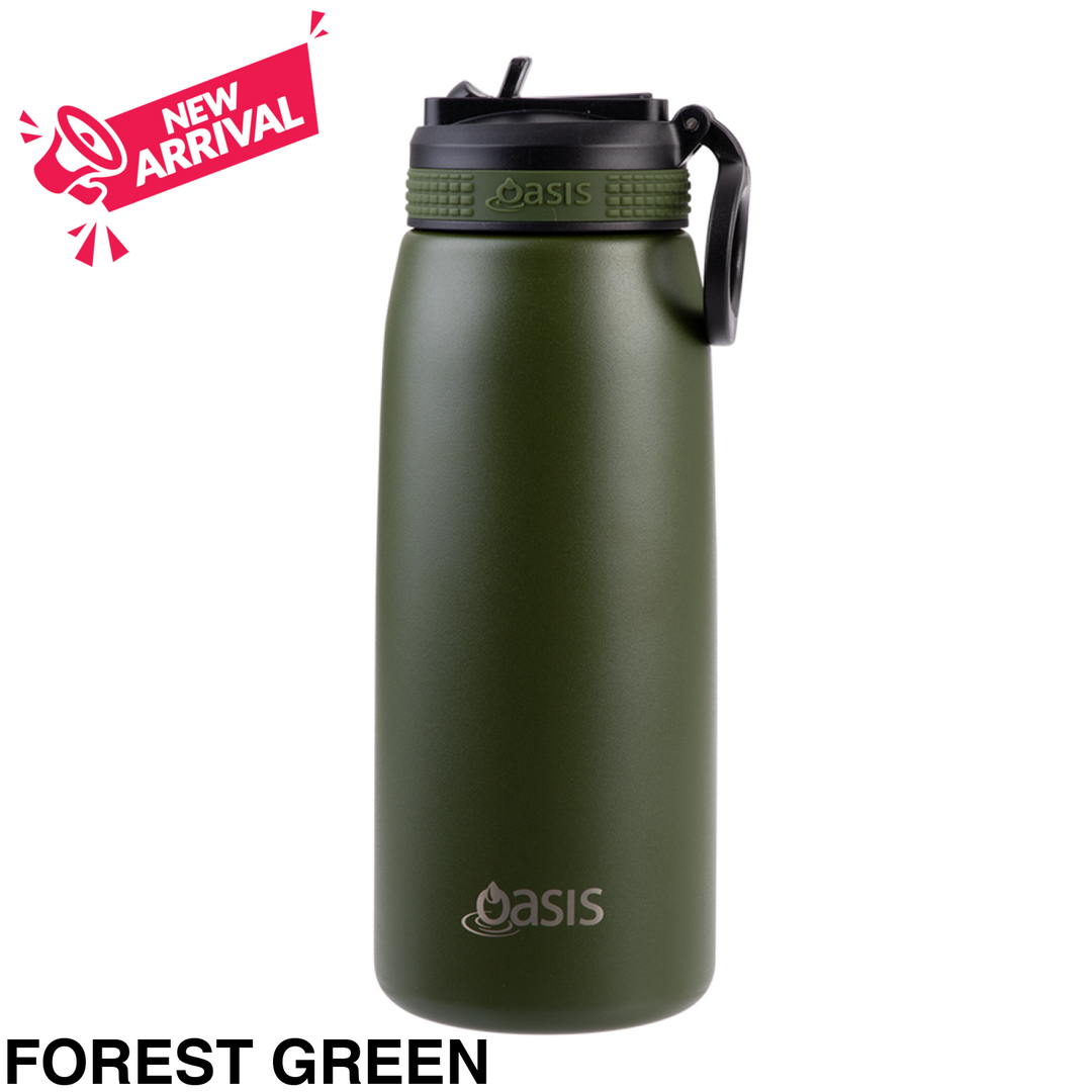 Oasis Sipper Bottle 780ml Forest Green